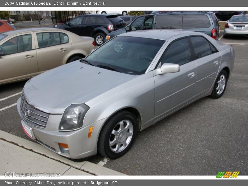Light Platinum / Light Neutral 2004 Cadillac CTS Sedan