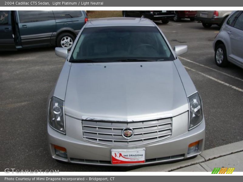 Light Platinum / Light Neutral 2004 Cadillac CTS Sedan