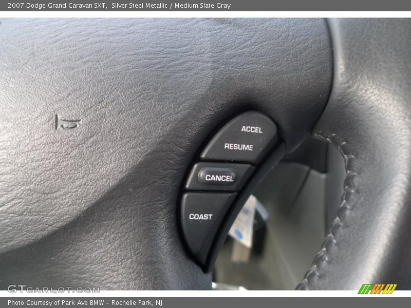 Silver Steel Metallic / Medium Slate Gray 2007 Dodge Grand Caravan SXT