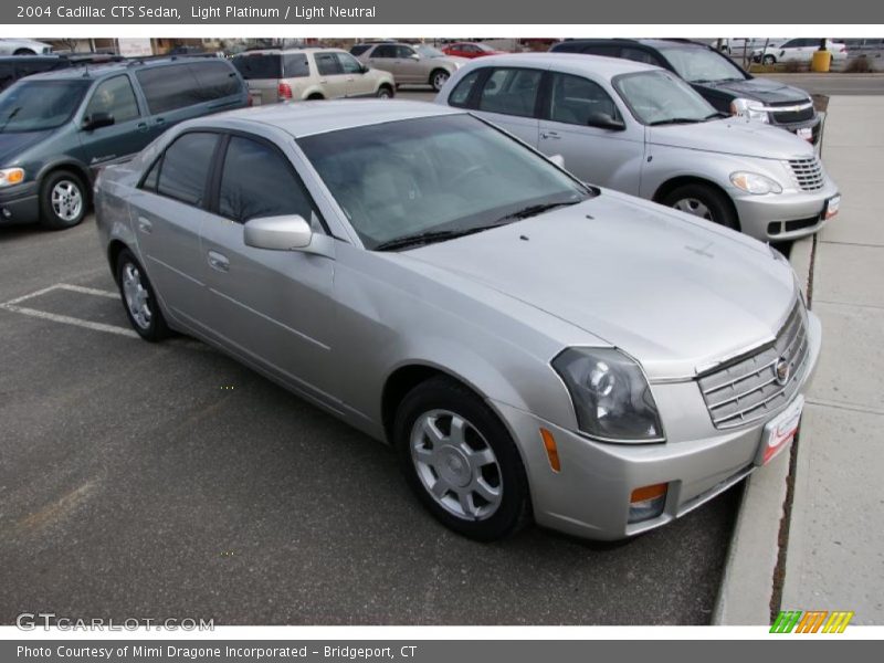 Light Platinum / Light Neutral 2004 Cadillac CTS Sedan