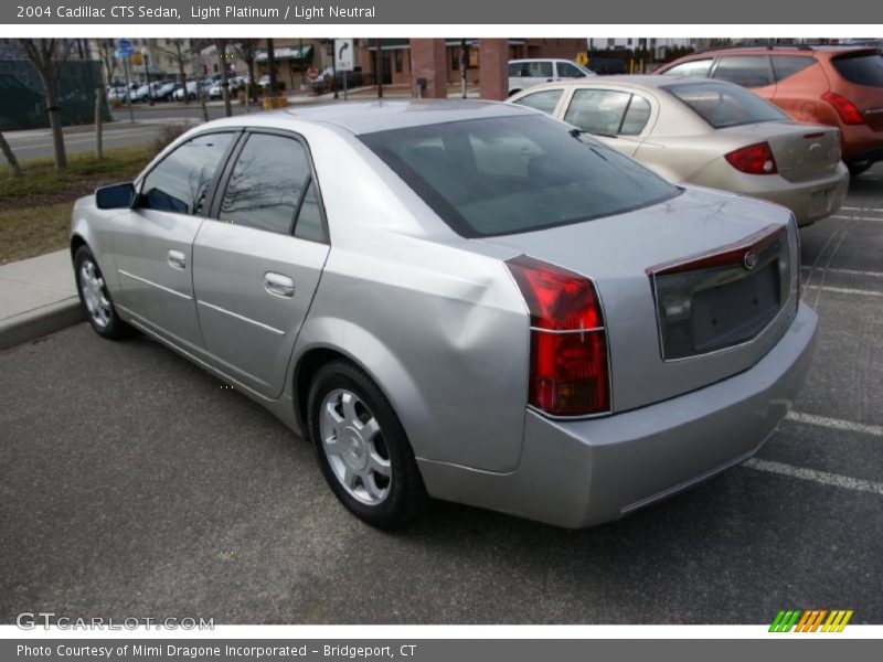 Light Platinum / Light Neutral 2004 Cadillac CTS Sedan
