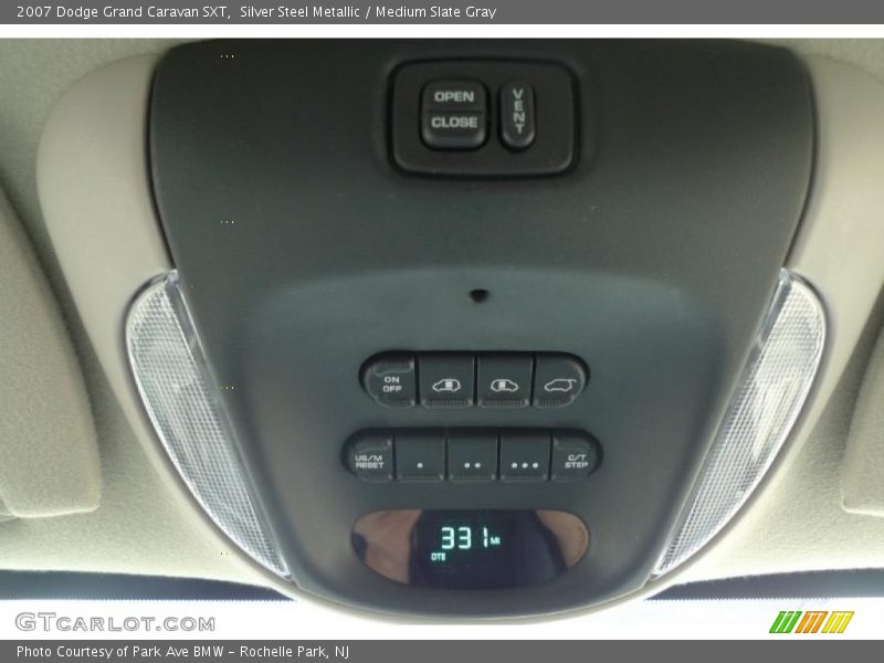 Silver Steel Metallic / Medium Slate Gray 2007 Dodge Grand Caravan SXT
