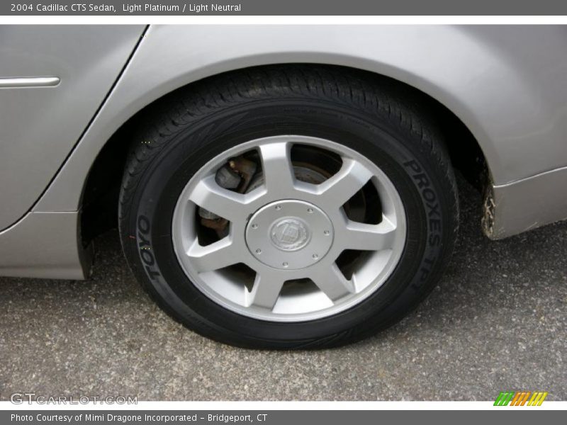Light Platinum / Light Neutral 2004 Cadillac CTS Sedan