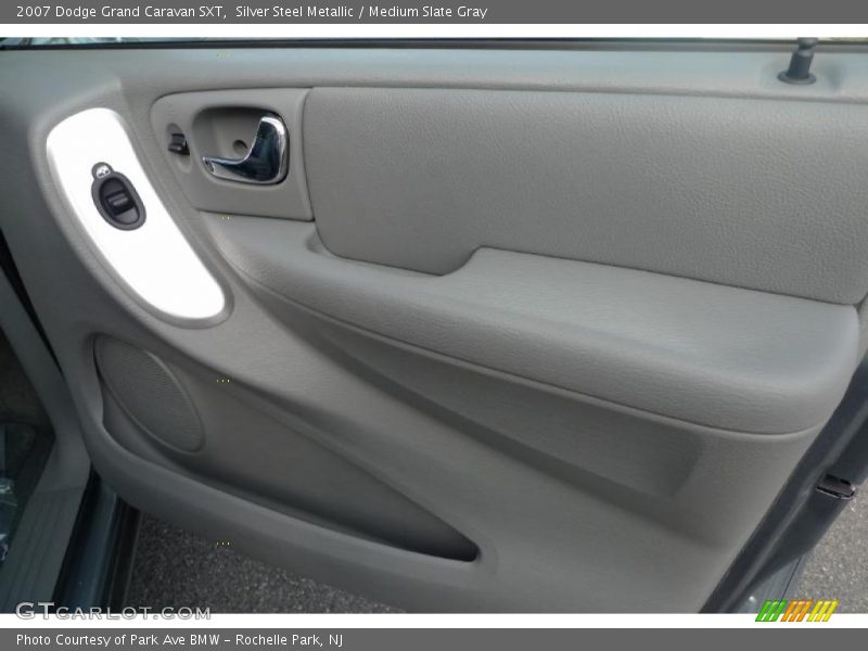 Silver Steel Metallic / Medium Slate Gray 2007 Dodge Grand Caravan SXT