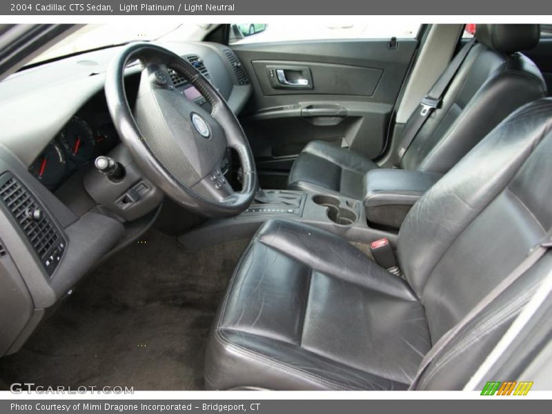 Light Platinum / Light Neutral 2004 Cadillac CTS Sedan