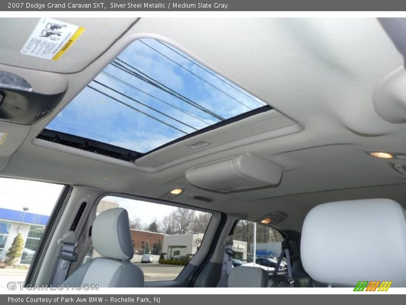 Silver Steel Metallic / Medium Slate Gray 2007 Dodge Grand Caravan SXT