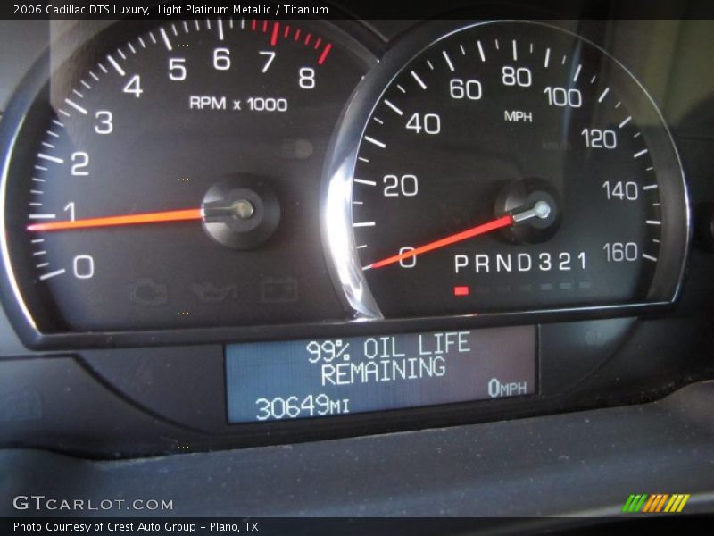 Light Platinum Metallic / Titanium 2006 Cadillac DTS Luxury