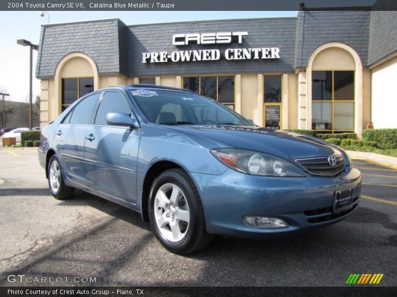 Catalina Blue Metallic / Taupe 2004 Toyota Camry SE V6
