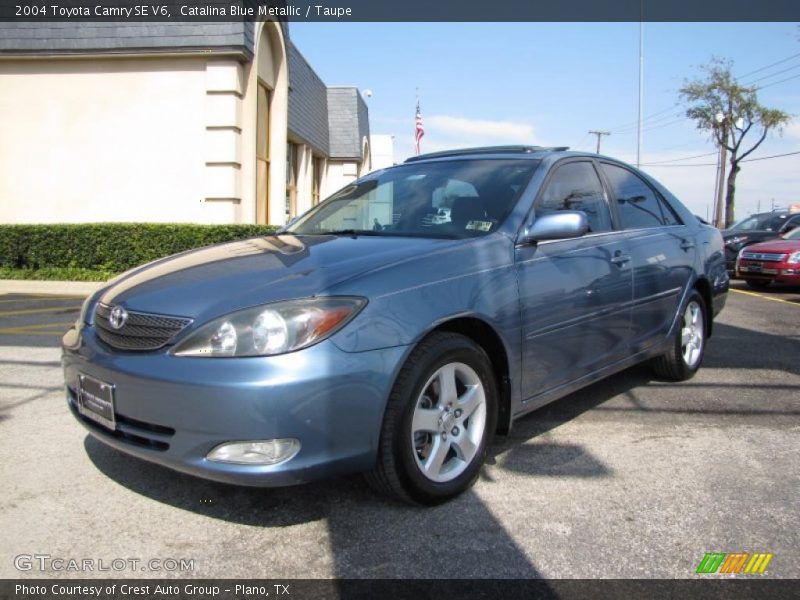 Catalina Blue Metallic / Taupe 2004 Toyota Camry SE V6