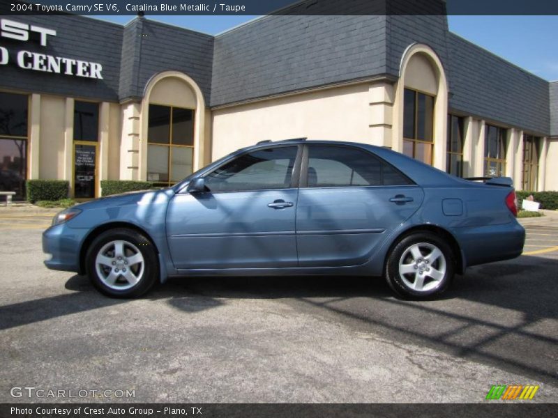 Catalina Blue Metallic / Taupe 2004 Toyota Camry SE V6