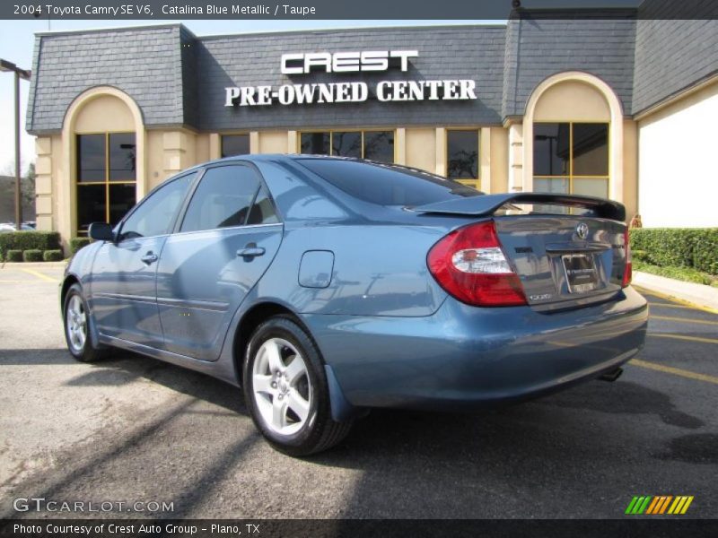 Catalina Blue Metallic / Taupe 2004 Toyota Camry SE V6
