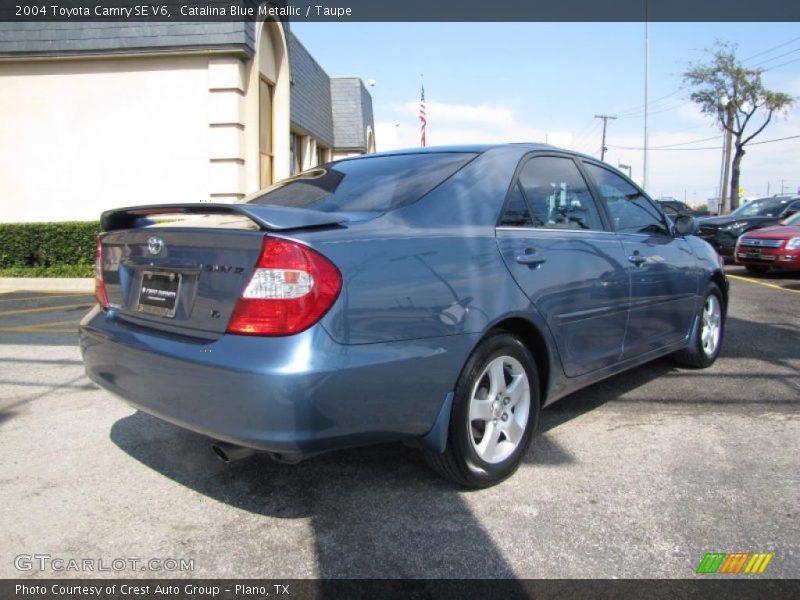 Catalina Blue Metallic / Taupe 2004 Toyota Camry SE V6