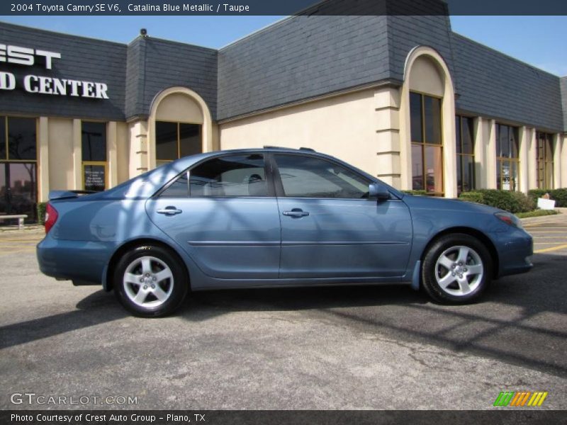 Catalina Blue Metallic / Taupe 2004 Toyota Camry SE V6