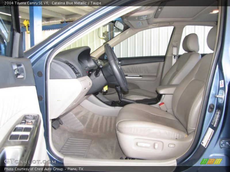 Catalina Blue Metallic / Taupe 2004 Toyota Camry SE V6