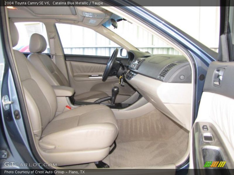 Catalina Blue Metallic / Taupe 2004 Toyota Camry SE V6