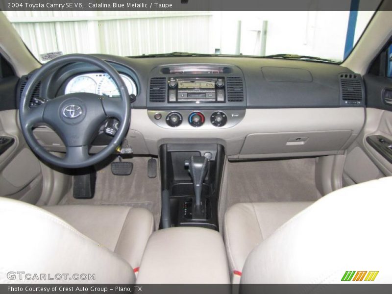 Catalina Blue Metallic / Taupe 2004 Toyota Camry SE V6