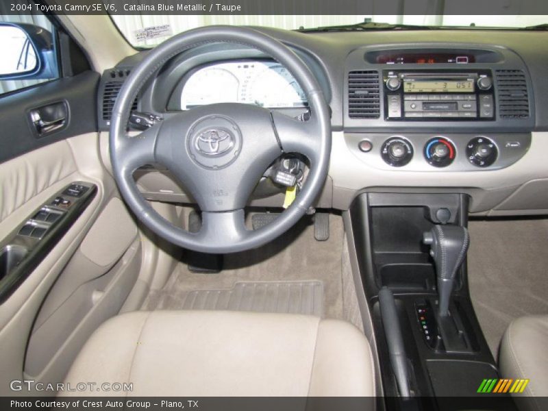 Catalina Blue Metallic / Taupe 2004 Toyota Camry SE V6