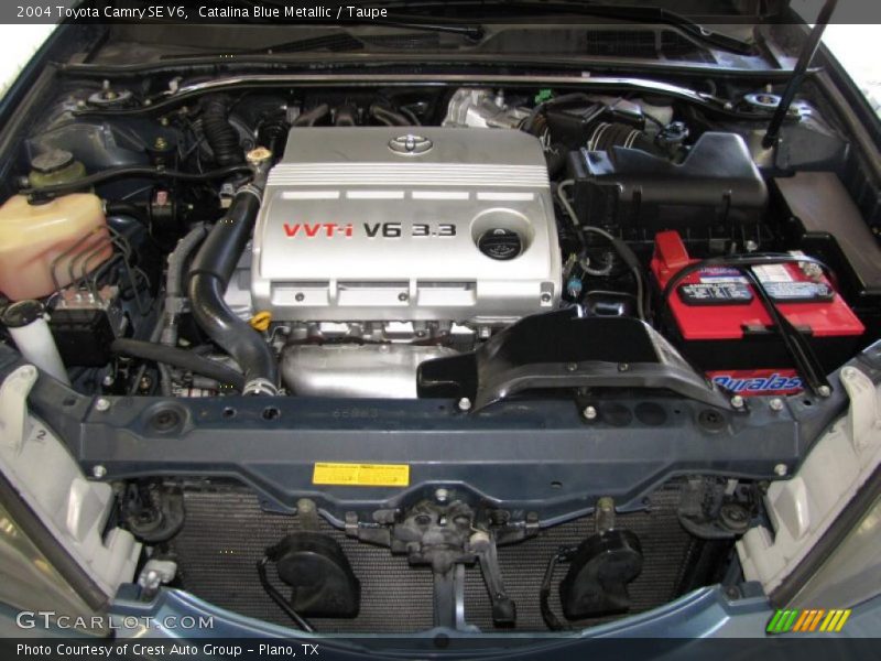 Catalina Blue Metallic / Taupe 2004 Toyota Camry SE V6