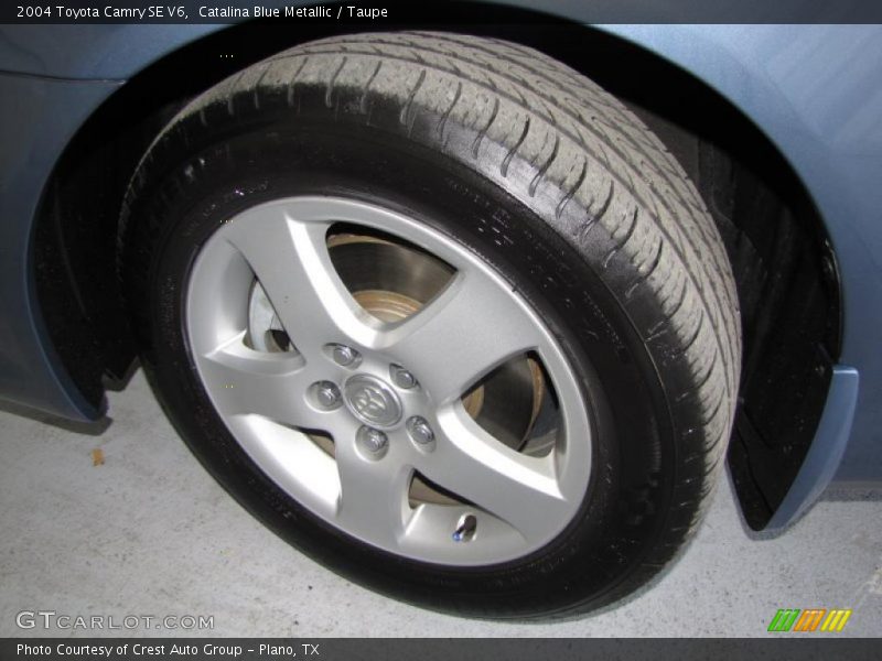 Catalina Blue Metallic / Taupe 2004 Toyota Camry SE V6