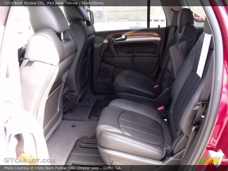 Red Jewel Tintcoat / Ebony/Ebony 2010 Buick Enclave CXL