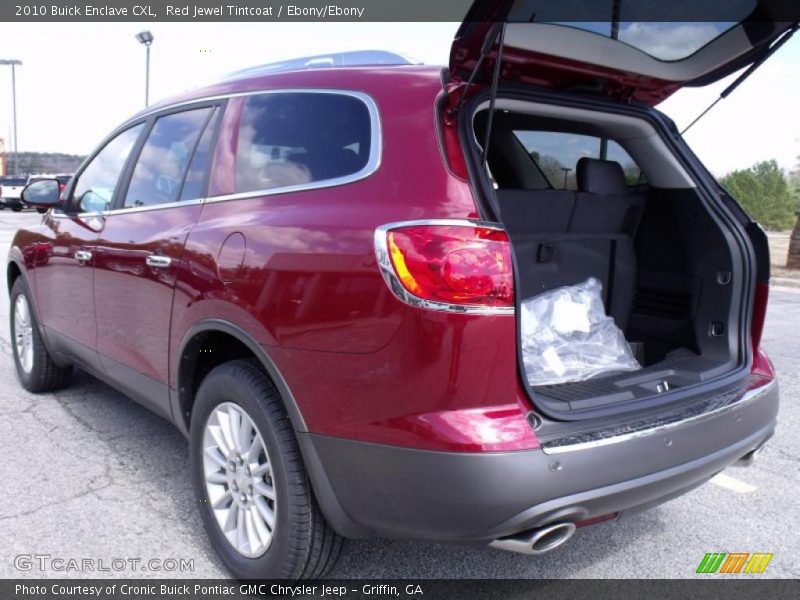 Red Jewel Tintcoat / Ebony/Ebony 2010 Buick Enclave CXL