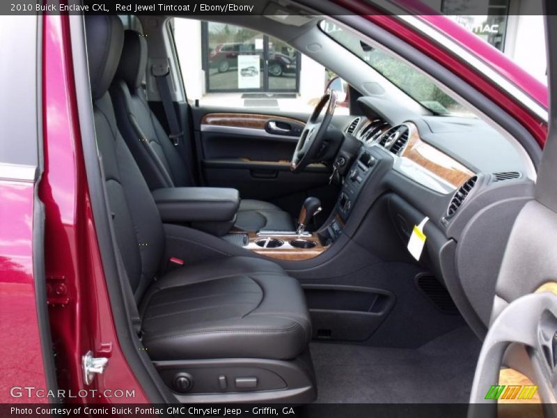 Red Jewel Tintcoat / Ebony/Ebony 2010 Buick Enclave CXL