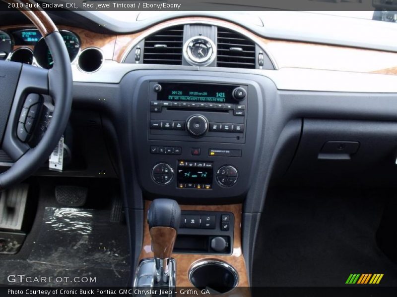 Red Jewel Tintcoat / Ebony/Ebony 2010 Buick Enclave CXL