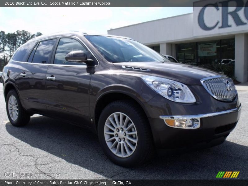 Cocoa Metallic / Cashmere/Cocoa 2010 Buick Enclave CX