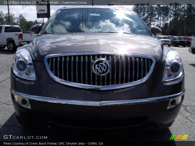 Cocoa Metallic / Cashmere/Cocoa 2010 Buick Enclave CX