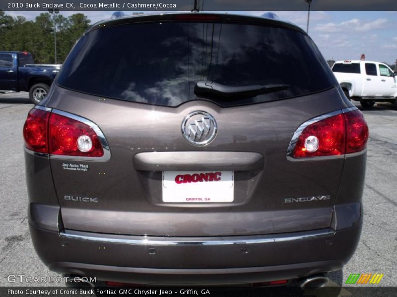 Cocoa Metallic / Cashmere/Cocoa 2010 Buick Enclave CX