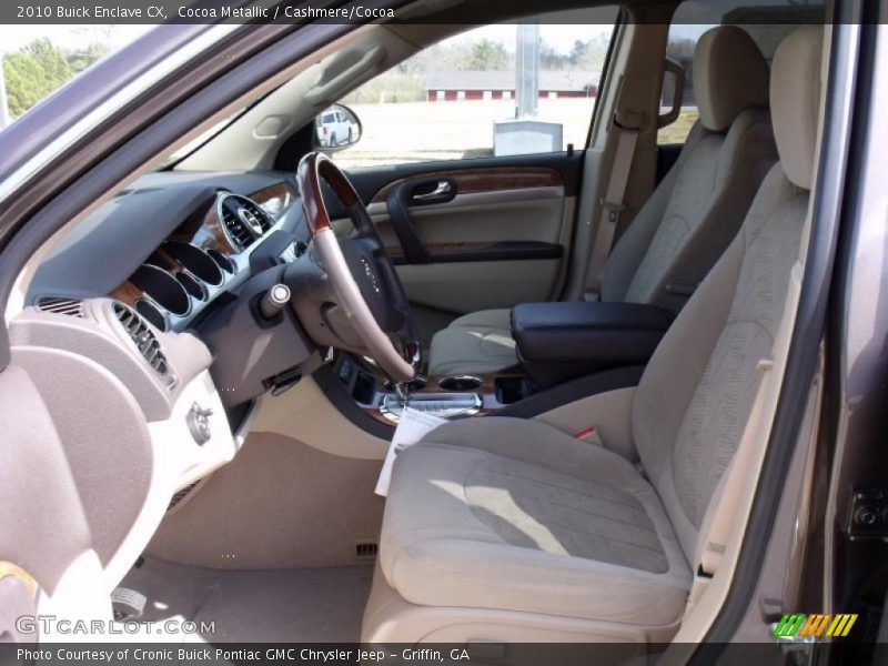 Cocoa Metallic / Cashmere/Cocoa 2010 Buick Enclave CX
