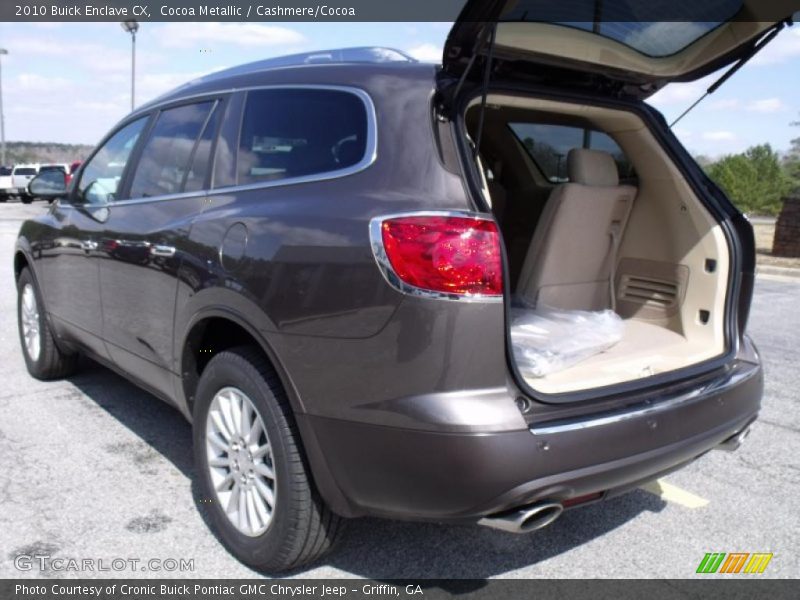 Cocoa Metallic / Cashmere/Cocoa 2010 Buick Enclave CX