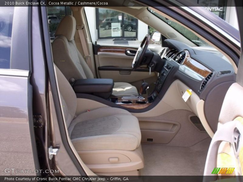 Cocoa Metallic / Cashmere/Cocoa 2010 Buick Enclave CX