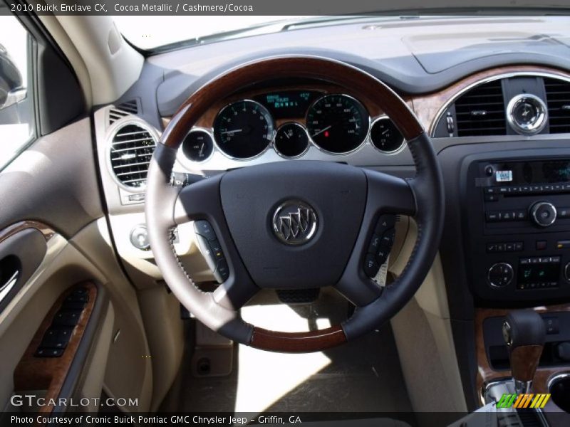 Cocoa Metallic / Cashmere/Cocoa 2010 Buick Enclave CX