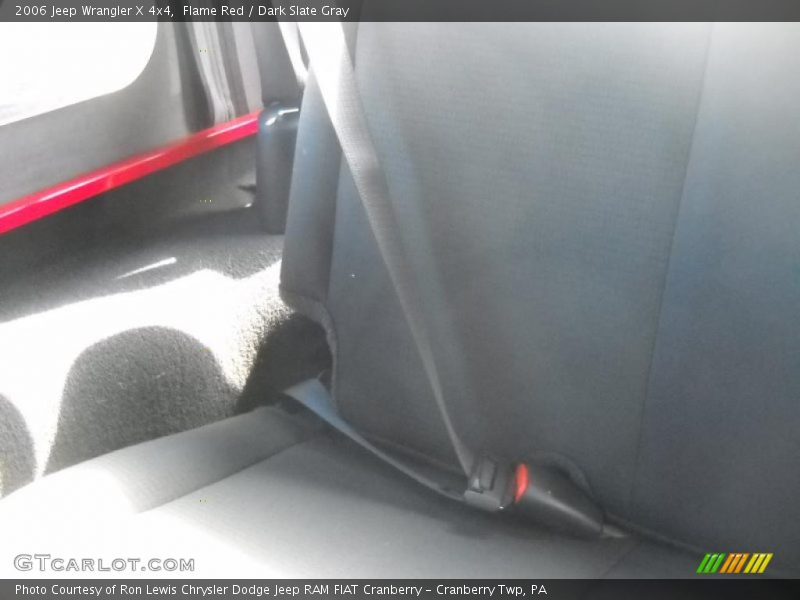 Flame Red / Dark Slate Gray 2006 Jeep Wrangler X 4x4