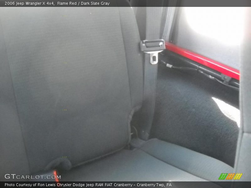 Flame Red / Dark Slate Gray 2006 Jeep Wrangler X 4x4