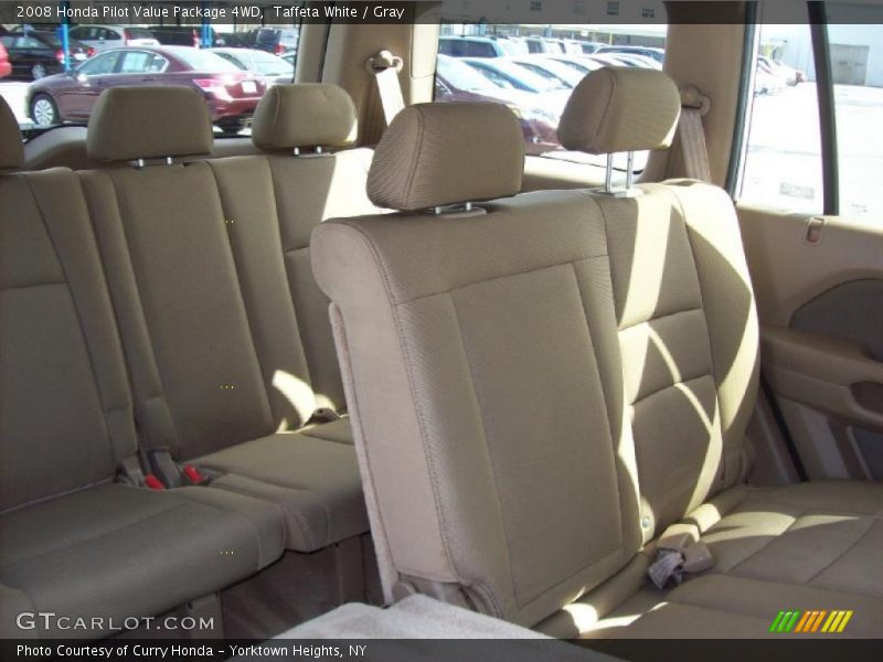 Taffeta White / Gray 2008 Honda Pilot Value Package 4WD