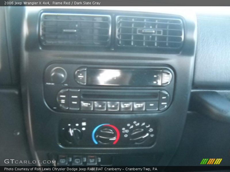 Flame Red / Dark Slate Gray 2006 Jeep Wrangler X 4x4
