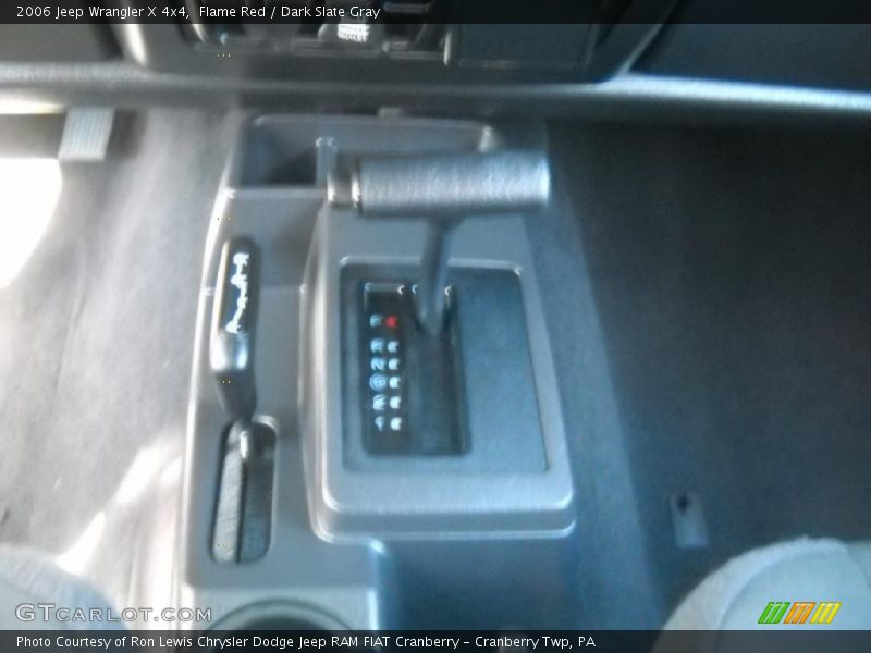 Flame Red / Dark Slate Gray 2006 Jeep Wrangler X 4x4