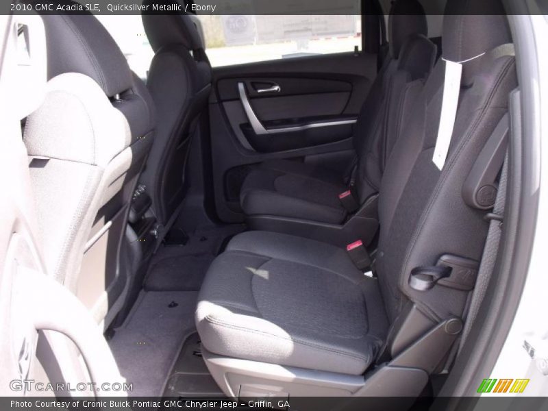 Quicksilver Metallic / Ebony 2010 GMC Acadia SLE