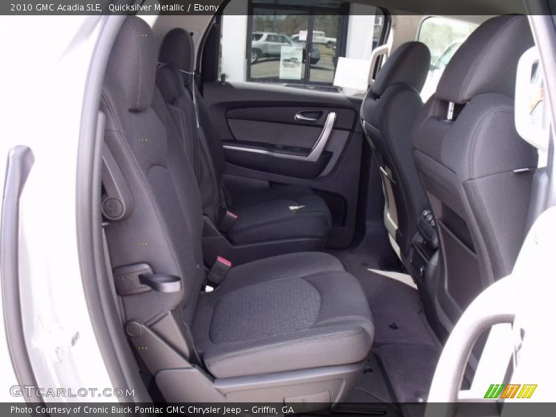 Quicksilver Metallic / Ebony 2010 GMC Acadia SLE