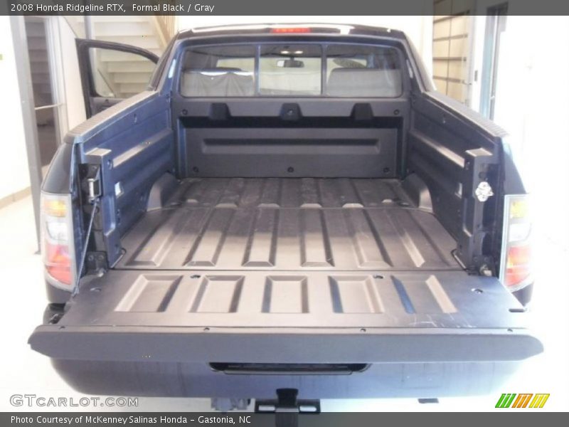 Formal Black / Gray 2008 Honda Ridgeline RTX