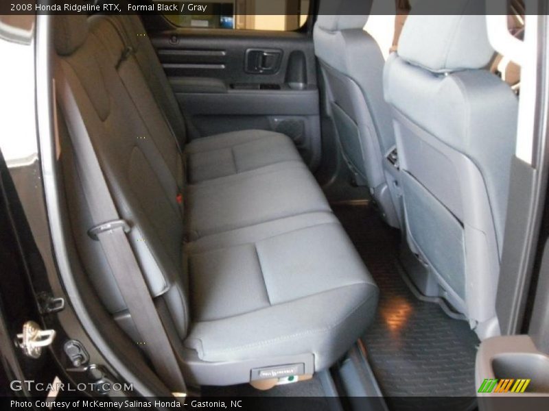 Formal Black / Gray 2008 Honda Ridgeline RTX