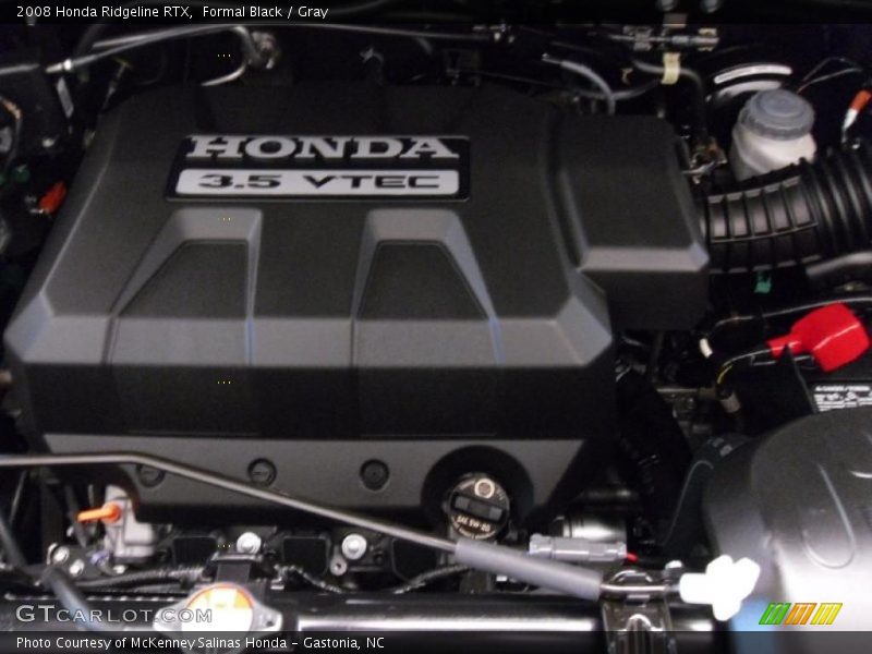 Formal Black / Gray 2008 Honda Ridgeline RTX