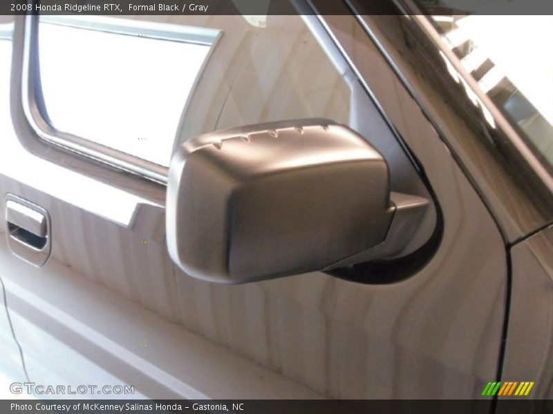 Formal Black / Gray 2008 Honda Ridgeline RTX