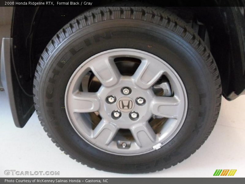 Formal Black / Gray 2008 Honda Ridgeline RTX