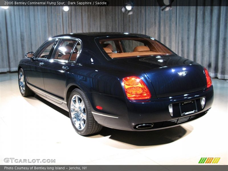 Dark Sapphire / Saddle 2006 Bentley Continental Flying Spur