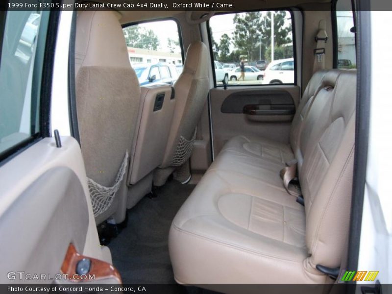 Oxford White / Camel 1999 Ford F350 Super Duty Lariat Crew Cab 4x4 Dually