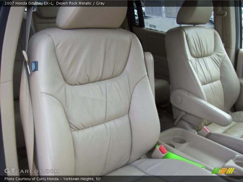 Desert Rock Metallic / Gray 2007 Honda Odyssey EX-L
