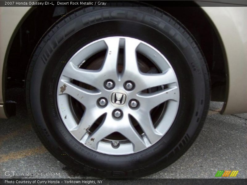 Desert Rock Metallic / Gray 2007 Honda Odyssey EX-L